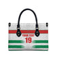 Custom Morocco Football Leather Bag Road To Football Glory - African Pride