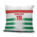 Custom Morocco Football Pillow Cover Road To Football Glory - African Pride