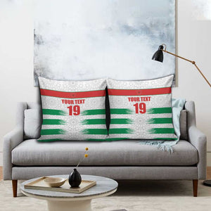 Custom Morocco Football Pillow Cover Road To Football Glory - African Pride