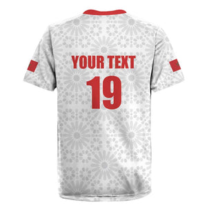 Custom Morocco Football Rugby Jersey Road To Football Glory LT19