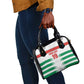 Custom Morocco Football Shoulder Handbag Road To Football Glory - African Pride