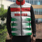 Custom Morocco Football Sleeveless Puffer Jacket Road To Football Glory - African Pride