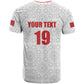 Custom Morocco Football T shirt Road To Football Glory LT19