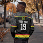 Custom World Football 2026 Ghana Sweatshirt Black Star Adinkra Heritage Black Version