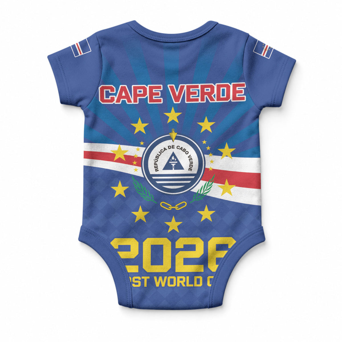 Cape Verde Football 2026 Baby Onesie Historic First World Cup Appearance