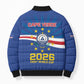 Cape Verde Football 2026 Bomber Puffer Jacket Historic First World Cup Appearance