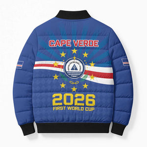 Cape Verde Football 2026 Bomber Puffer Jacket Historic First World Cup Appearance