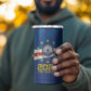 Cape Verde Football 2026 4 in 1 Can Cooler Tumbler Historic First World Cup Appearance - African Pride