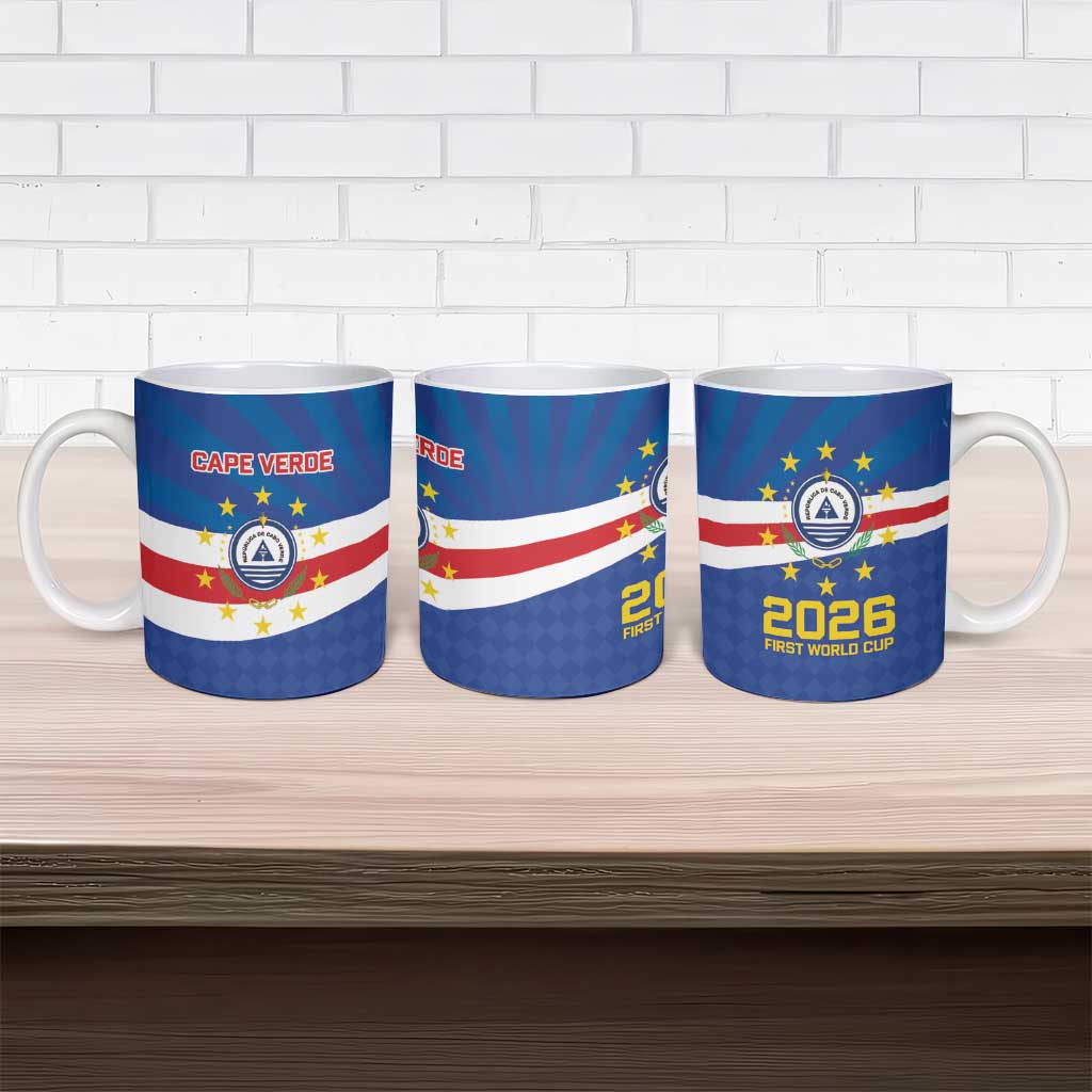 Cape Verde Football 2026 Ceramic Mug Historic First World Cup Appearance
