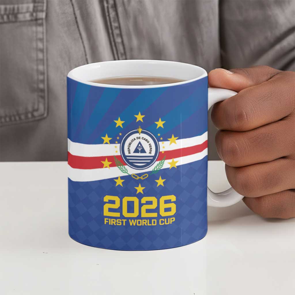 Cape Verde Football 2026 Ceramic Mug Historic First World Cup Appearance