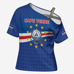 Cape Verde Football 2026 Cross Shoulder Shirt Historic First World Cup Appearance