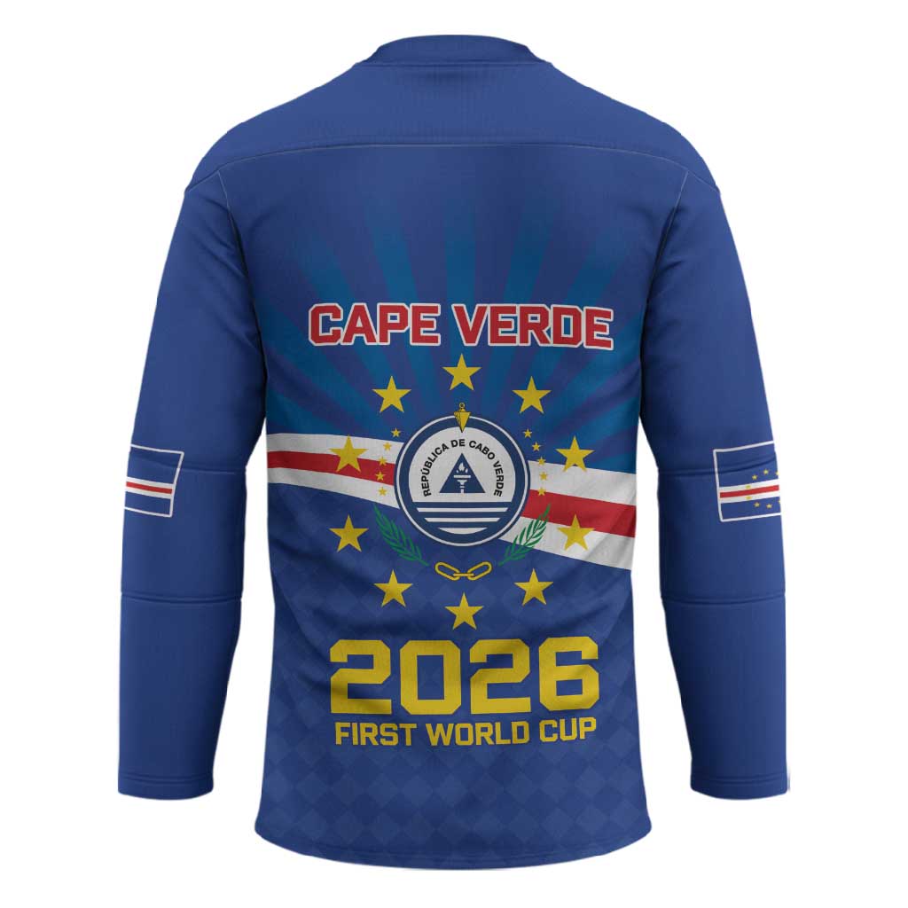 Cape Verde Football 2026 Hockey Jersey Historic First World Cup Appearance