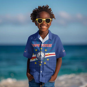 Cape Verde Football 2026 Kid Hawaiian Shirt Historic First World Cup Appearance - African Pride