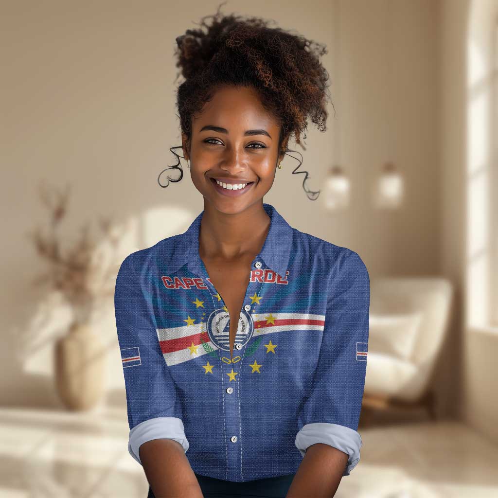 Cape Verde Football 2026 Women Casual Shirt Historic First World Cup Appearance - African Pride