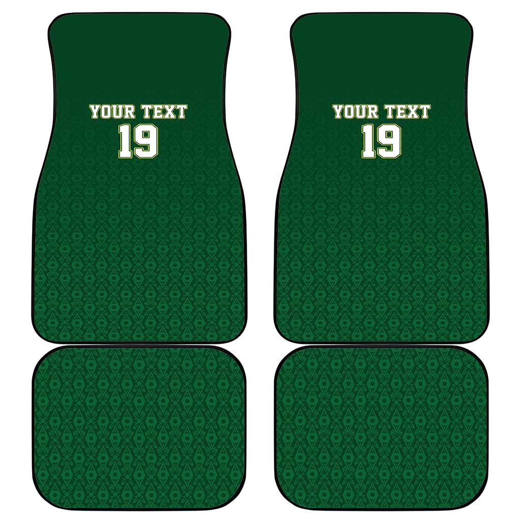 Senegal Football Champions Custom Car Mats Lions of Teranga Rise