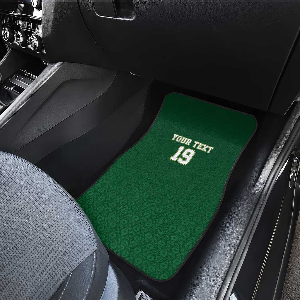 Senegal Football Champions Custom Car Mats Lions of Teranga Rise