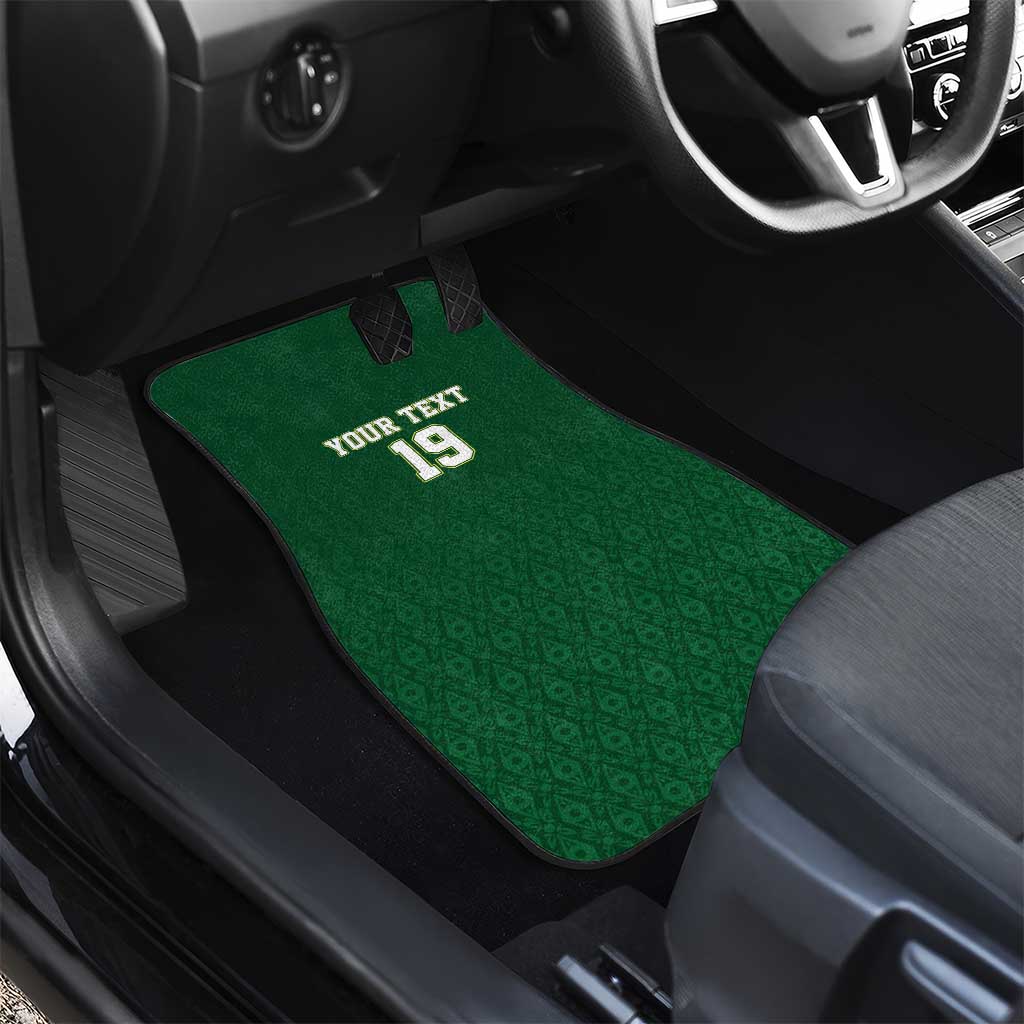 Senegal Football Champions Custom Car Mats Lions of Teranga Rise
