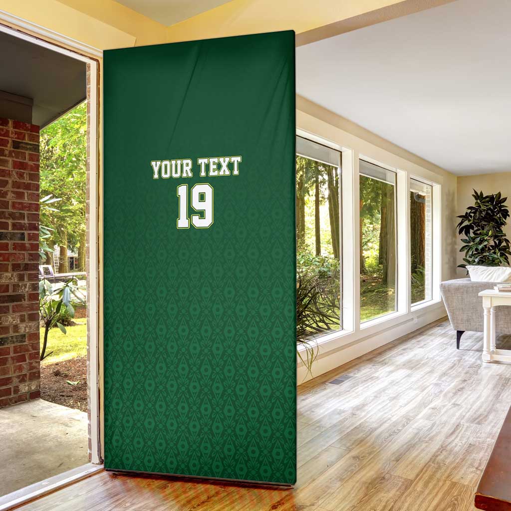 Senegal Football Champions Custom Door Cover Lions of Teranga Rise