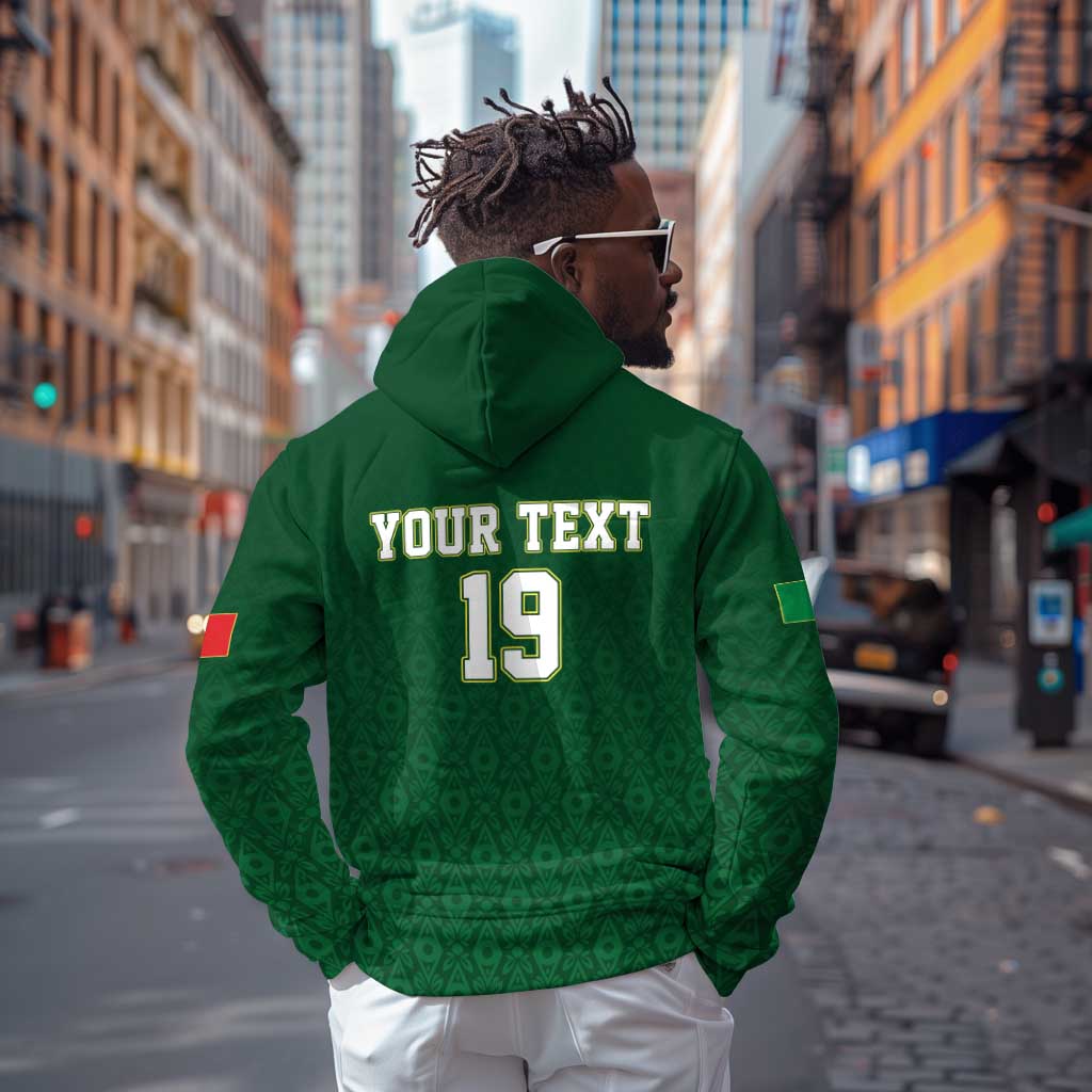 Senegal Football Champions Custom Hoodie Lions of Teranga Rise