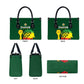 Senegal Football Champions Leather Bag Lions of Teranga Rise