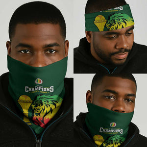 Senegal Football Champions Neck Gaiter Lions of Teranga Rise