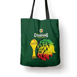 Senegal Football Champions Tote Bag Lions of Teranga Rise