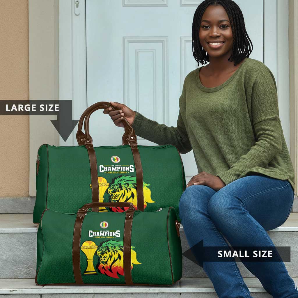 Senegal Football Champions Travel Bag Lions of Teranga Rise