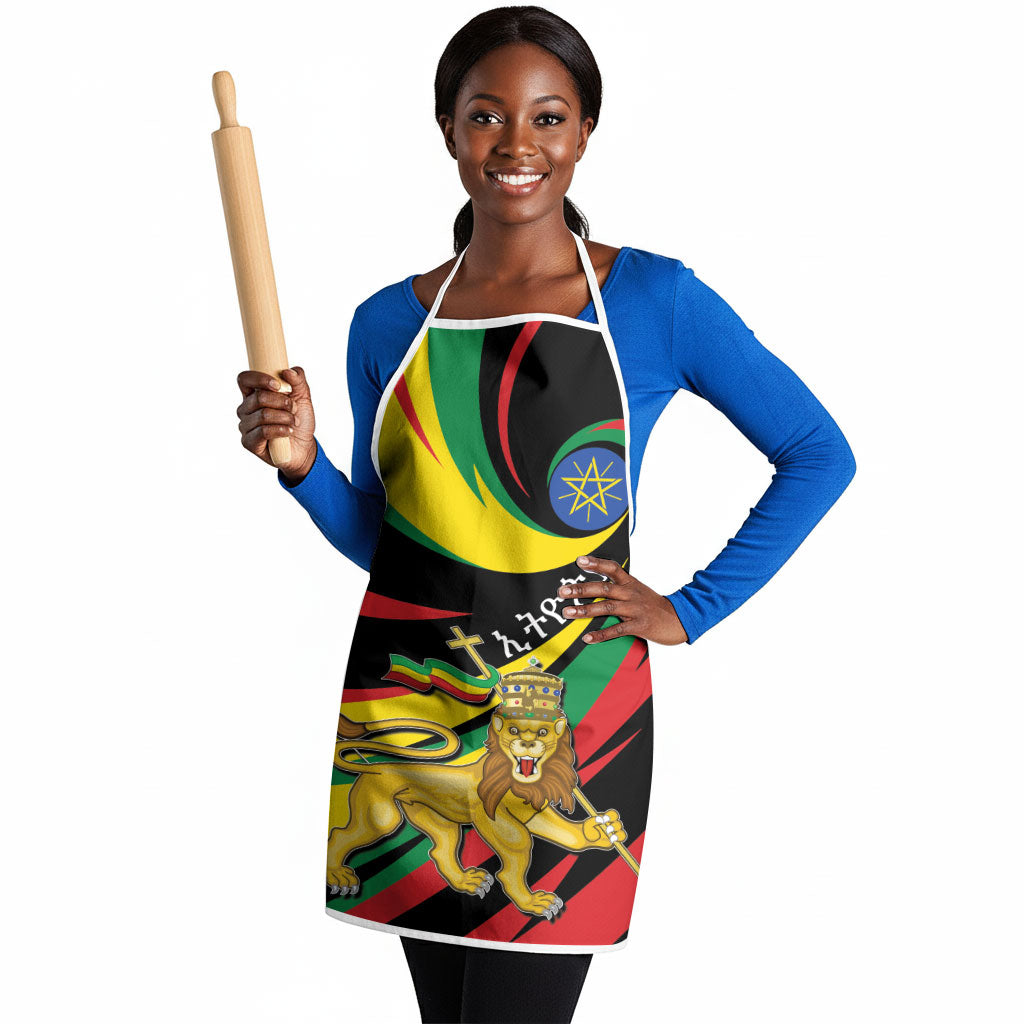 Ethiopia National Day 1991 Apron Habesha Lion Of Judah