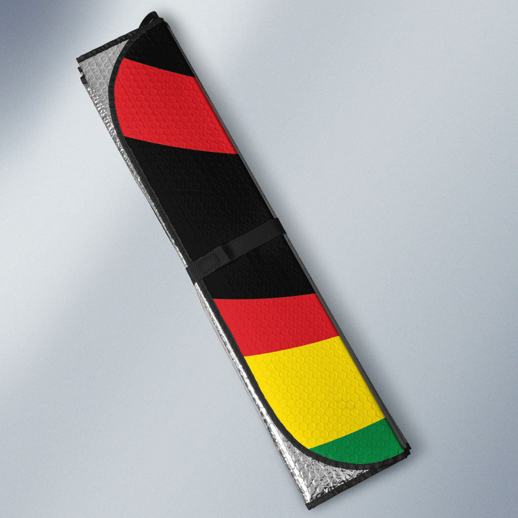 Ethiopia National Day 1991 Auto Sun Shade Habesha Lion Of Judah