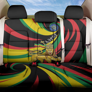 Ethiopia National Day 1991 Back Car Seat Cover Habesha Lion Of Judah