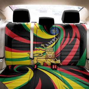 Ethiopia National Day 1991 Back Car Seat Cover Habesha Lion Of Judah