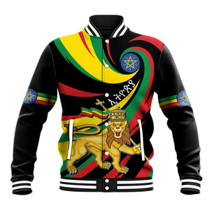 Ethiopia National Day 1991 Baseball Jacket Habesha Lion Of Judah