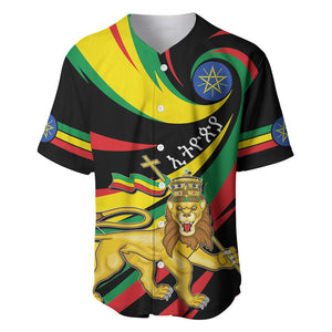 Ethiopia National Day 1991 Baseball Jersey Habesha Lion Of Judah