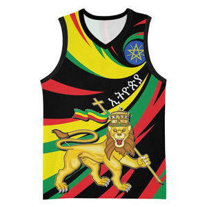 Ethiopia National Day 1991 Basketball Jersey Habesha Lion Of Judah