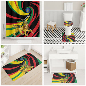 Ethiopia National Day 1991 Bathroom Set Habesha Lion Of Judah