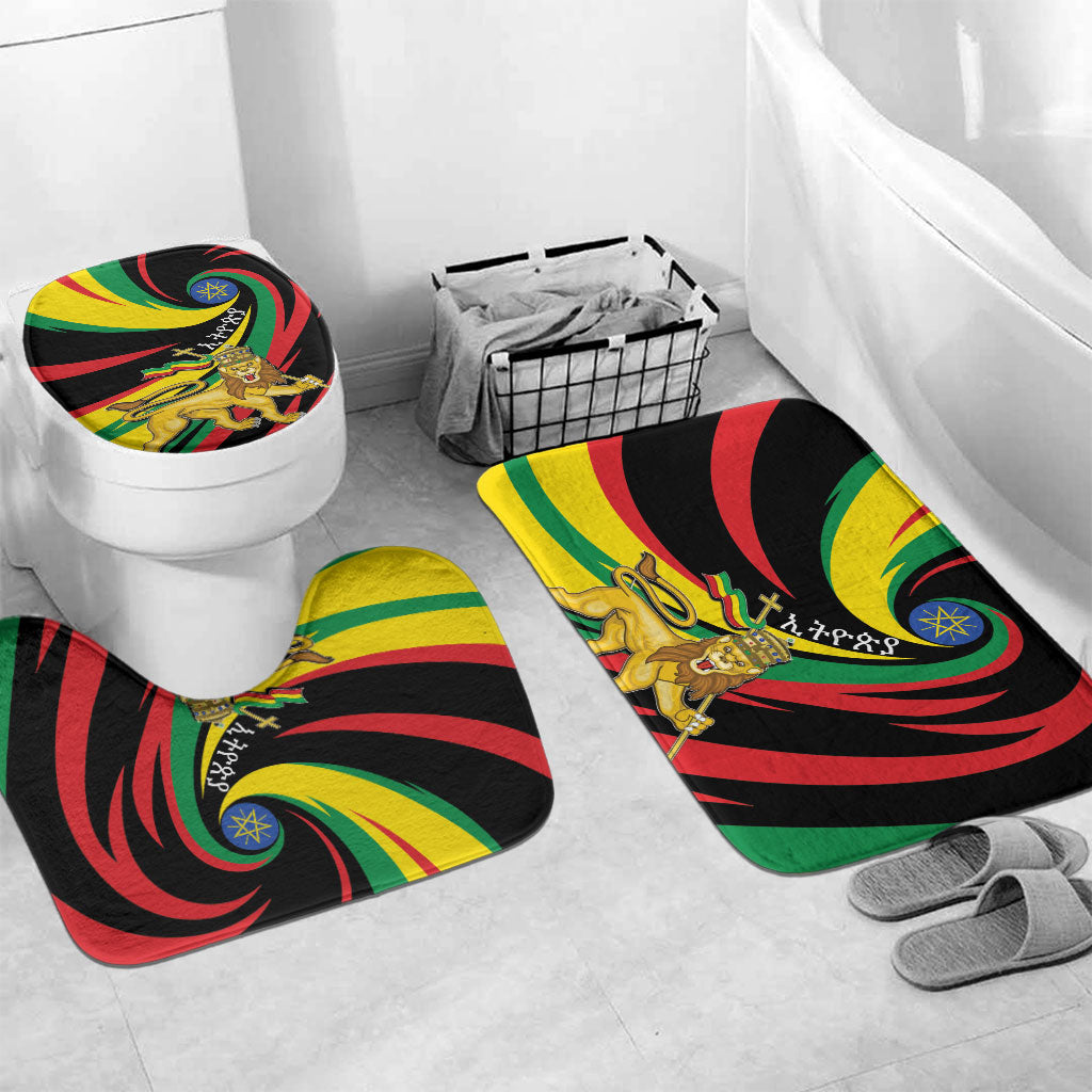 Ethiopia National Day 1991 Bathroom Set Habesha Lion Of Judah