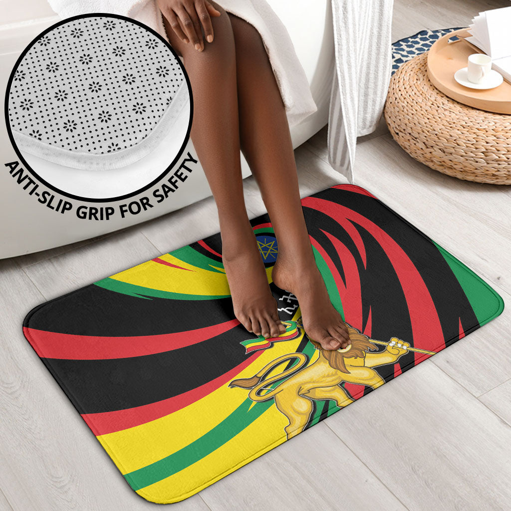 Ethiopia National Day 1991 Bathroom Set Habesha Lion Of Judah