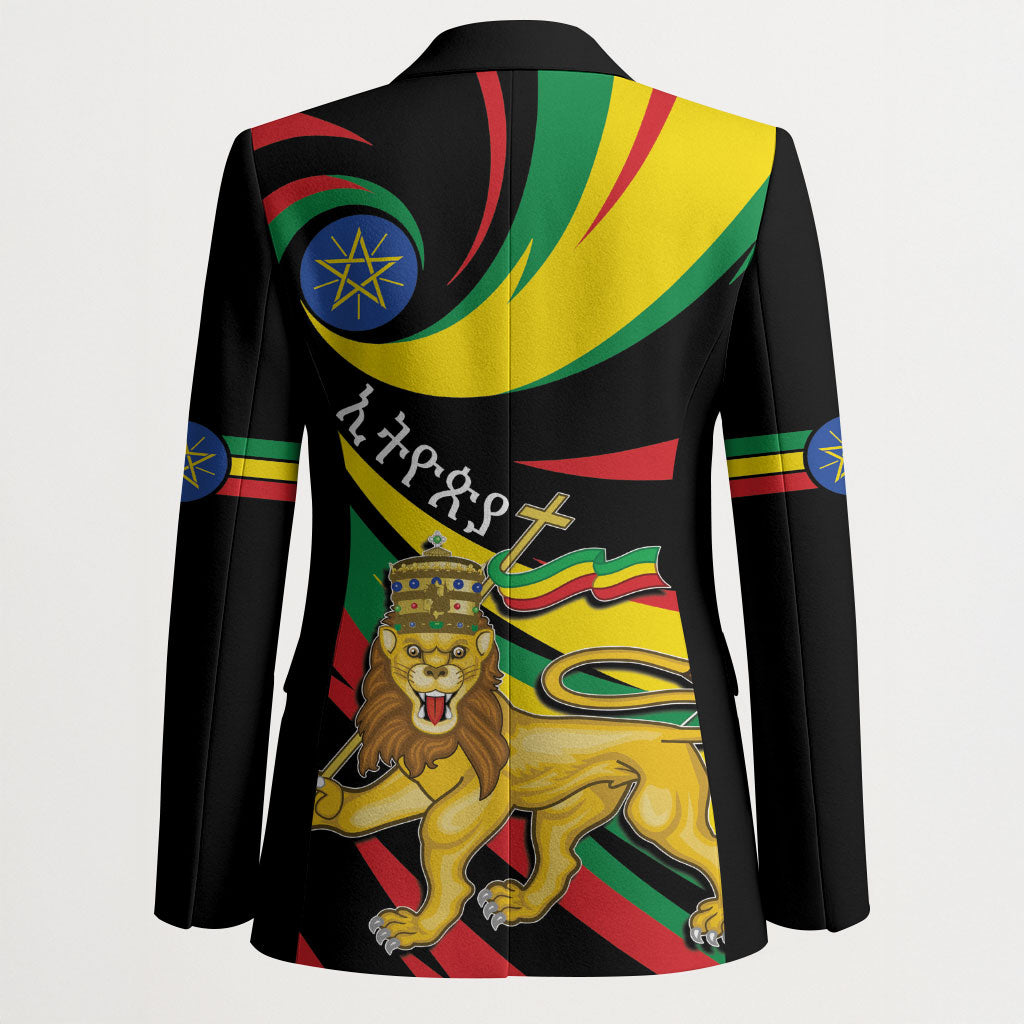 Ethiopia National Day 1991 Blazer Habesha Lion Of Judah