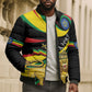 Ethiopia National Day 1991 Bomber Puffer Jacket Habesha Lion Of Judah