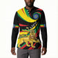 Ethiopia National Day 1991 Button Sweatshirt Habesha Lion Of Judah