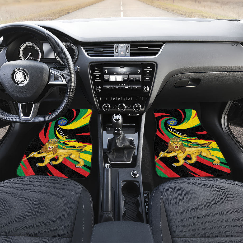 Ethiopia National Day 1991 Car Mats Habesha Lion Of Judah