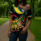 Ethiopia National Day 1991 Cross Shoulder Shirt Habesha Lion Of Judah