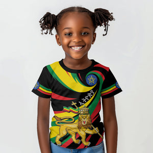 Ethiopia National Day 1991 Kid T shirt Habesha Lion Of Judah