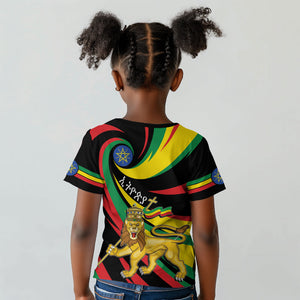 Ethiopia National Day 1991 Kid T shirt Habesha Lion Of Judah