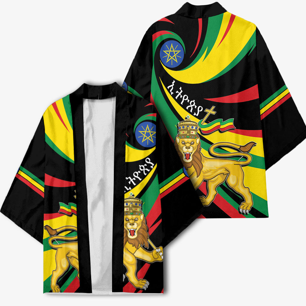 Ethiopia National Day 1991 Kimono Habesha Lion Of Judah
