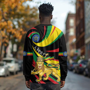 Ethiopia National Day 1991 Long Sleeve Shirt Habesha Lion Of Judah