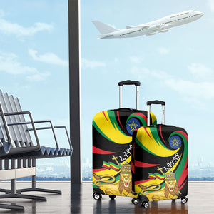 Ethiopia National Day 1991 Luggage Cover Habesha Lion Of Judah