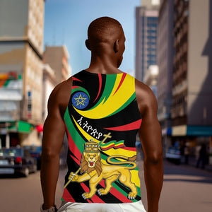 Ethiopia National Day 1991 Men Tank Top Habesha Lion Of Judah