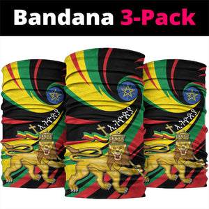 Ethiopia National Day 1991 Neck Gaiter Habesha Lion Of Judah