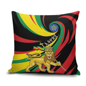 Ethiopia National Day 1991 Pillow Cover Habesha Lion Of Judah